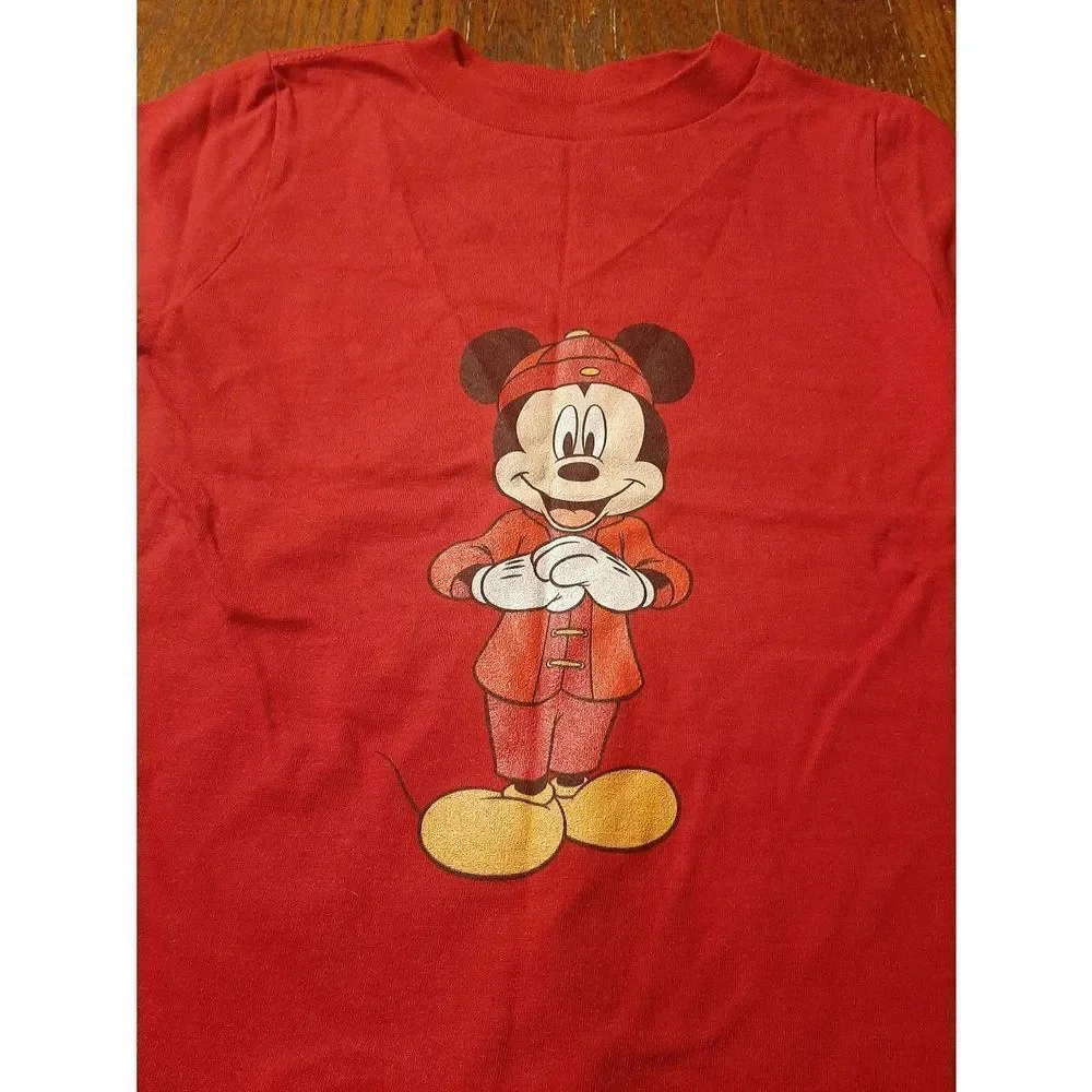 New Size 3T Disney Mickey Mouse Short Sleeve Tee T-Shirt Top NWT